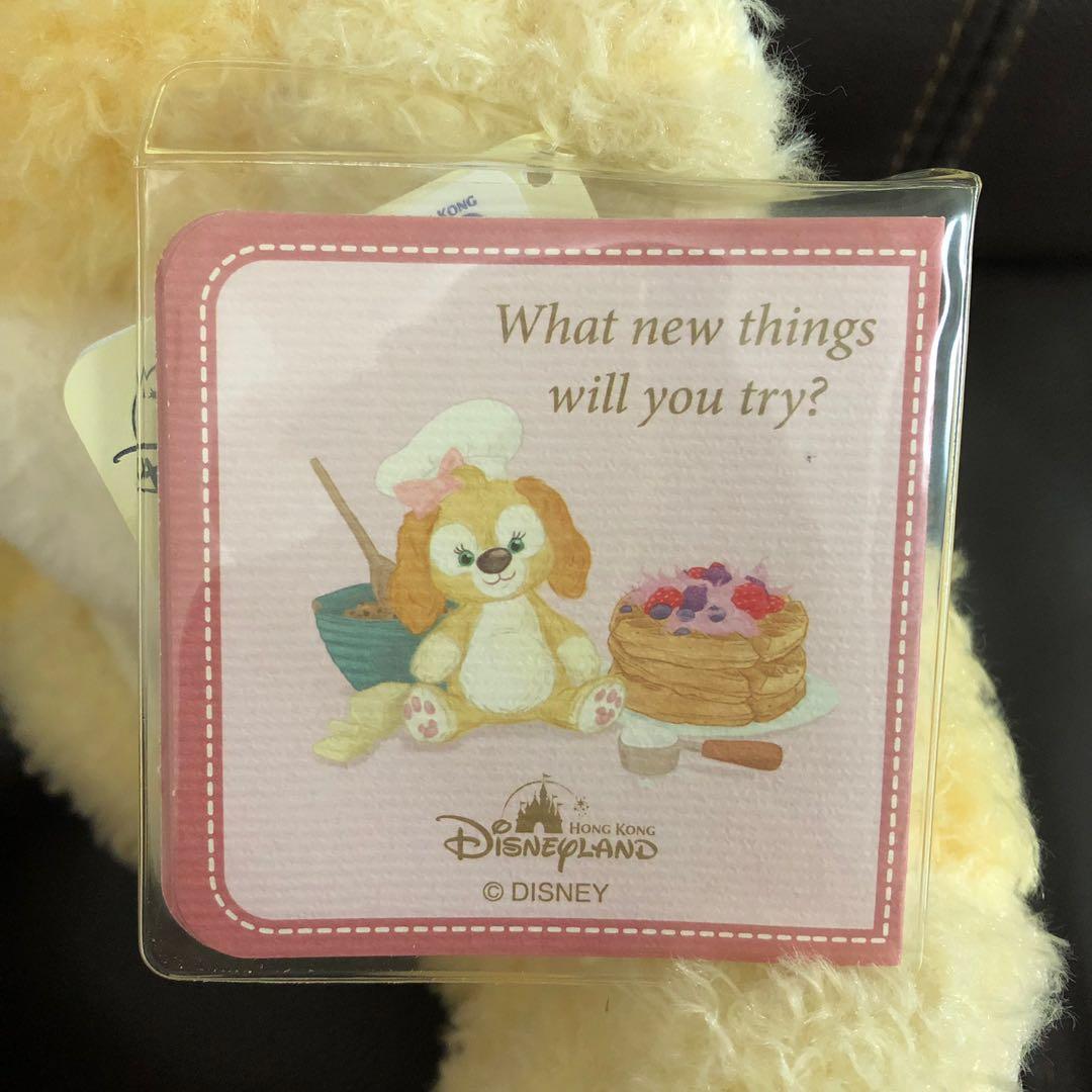 disney 迪士尼达菲家族 cookie 玩偶 绒毛娃娃 香港限定