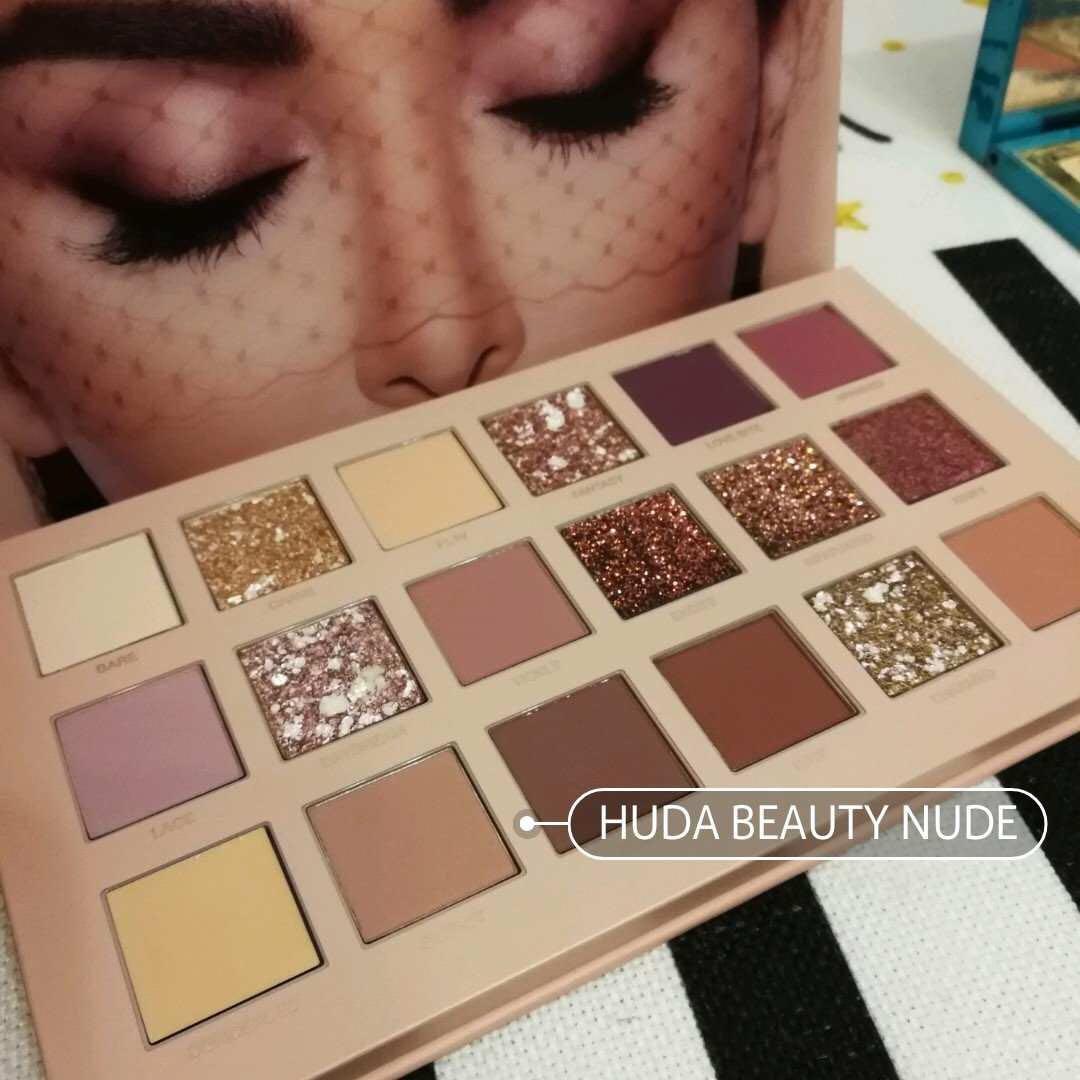 Huda Beauty Nude Eyeshadow Palette Beauty Personal Care Face
