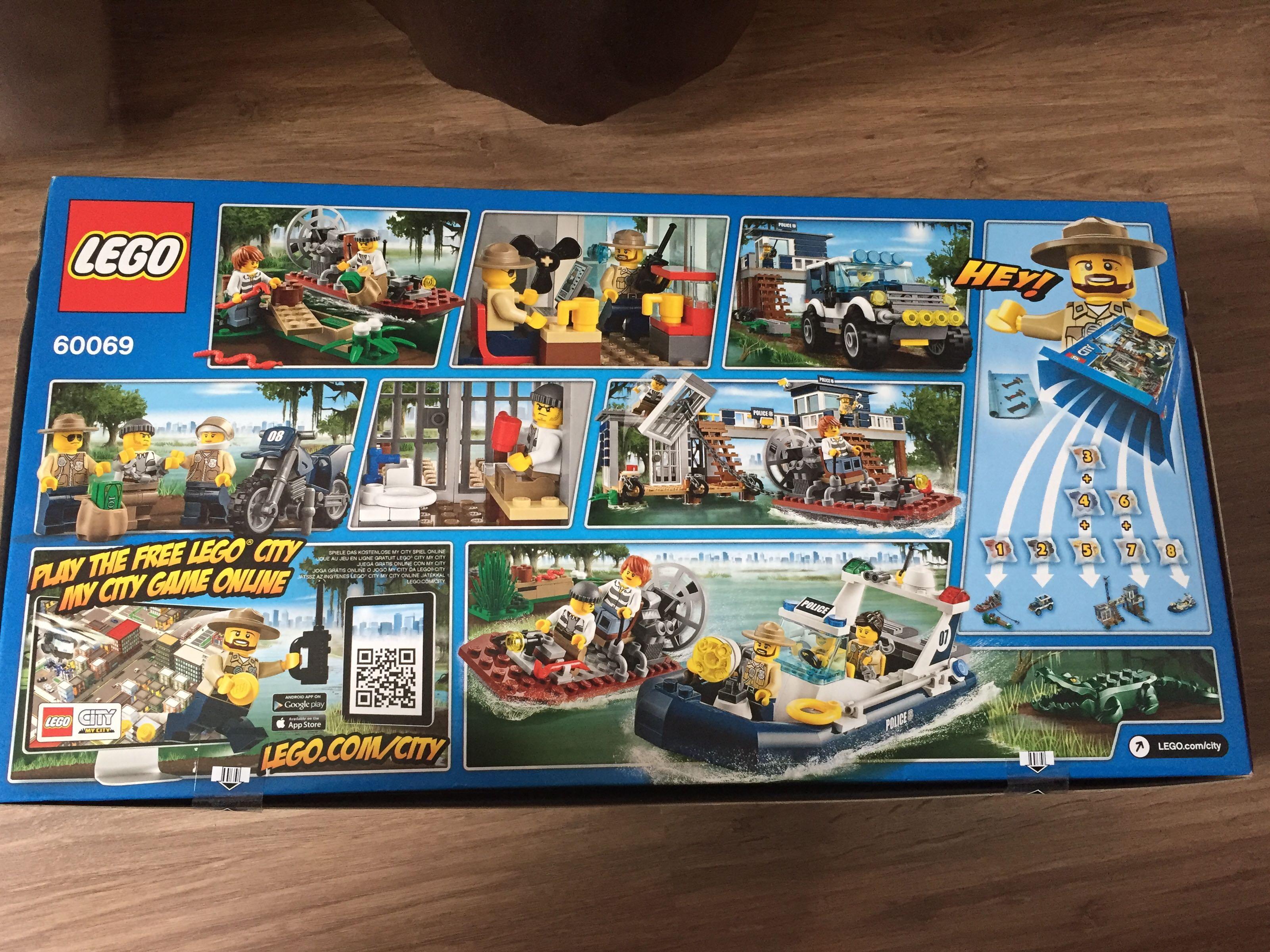 lego city - swamp police station (60069)