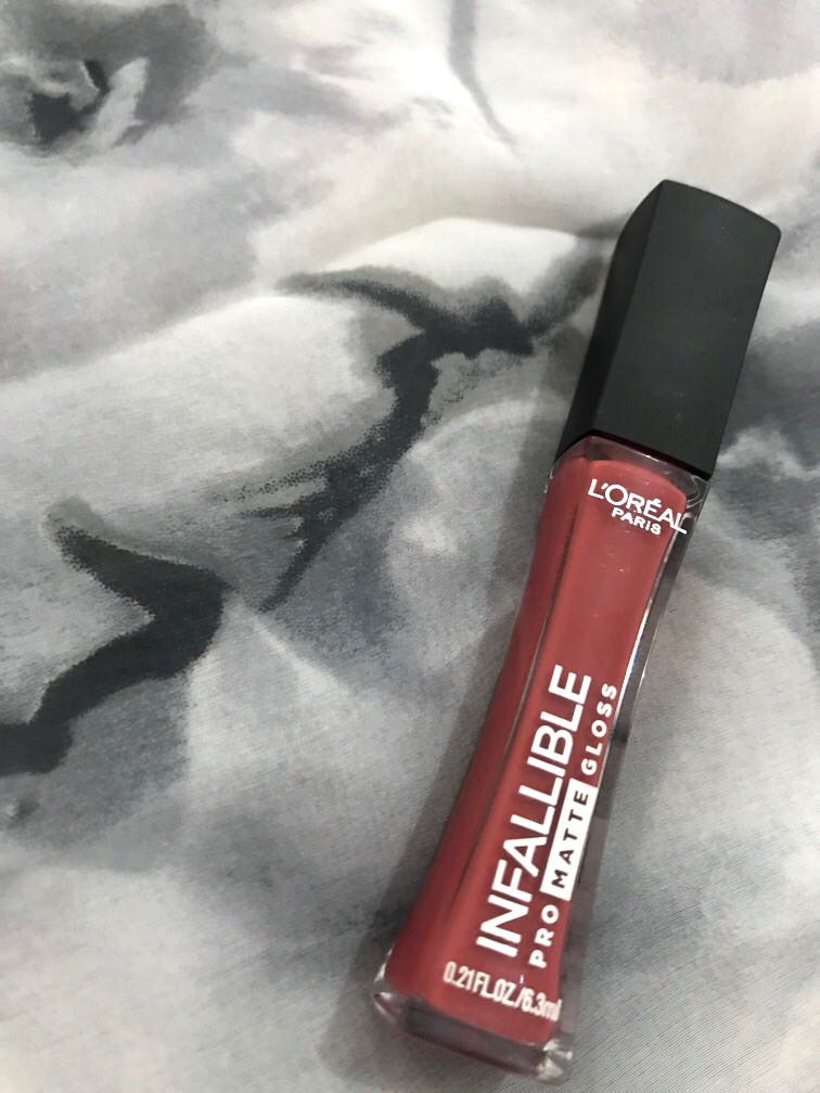 L Oreal Infallible Pro Matte Gloss Nude Allude Kesehatan Kecantikan Rias Wajah Di