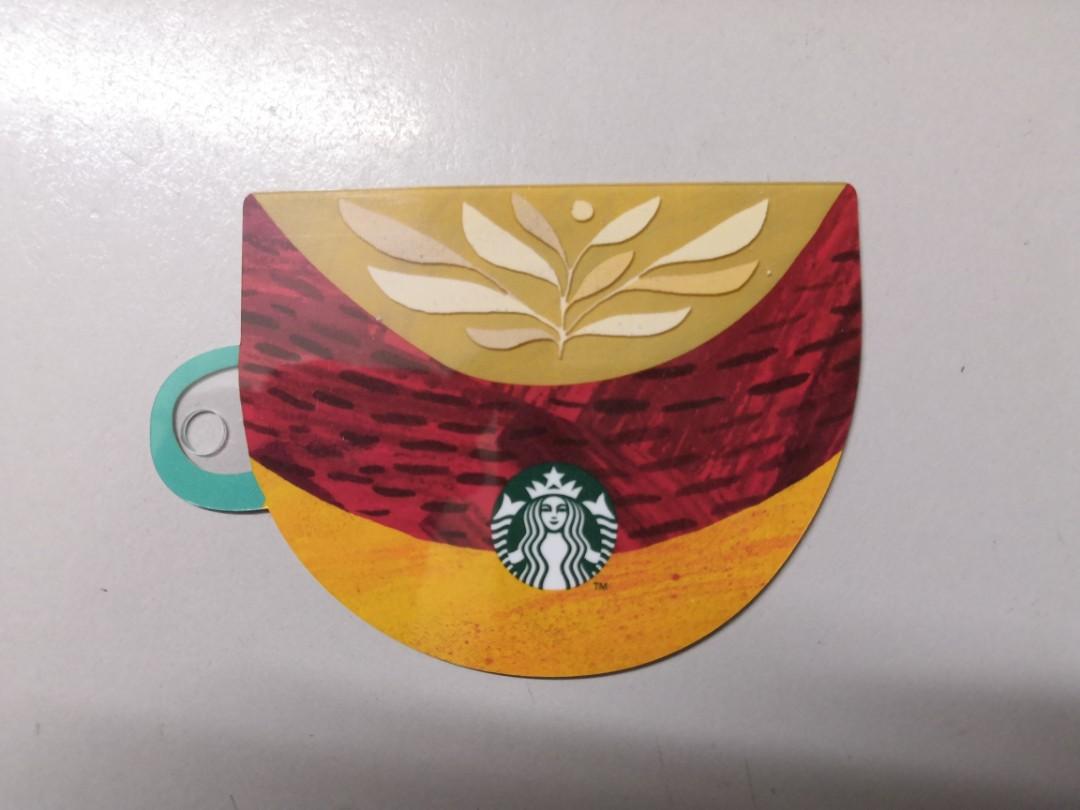 4 pcs starbucks card limited edition (thailand)