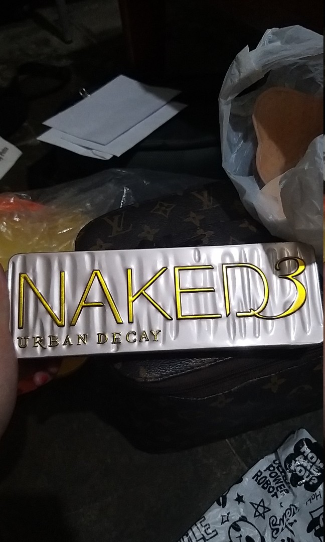 Naked Urban Decay Eyeshadow Palette Kesehatan Kecantikan Rias