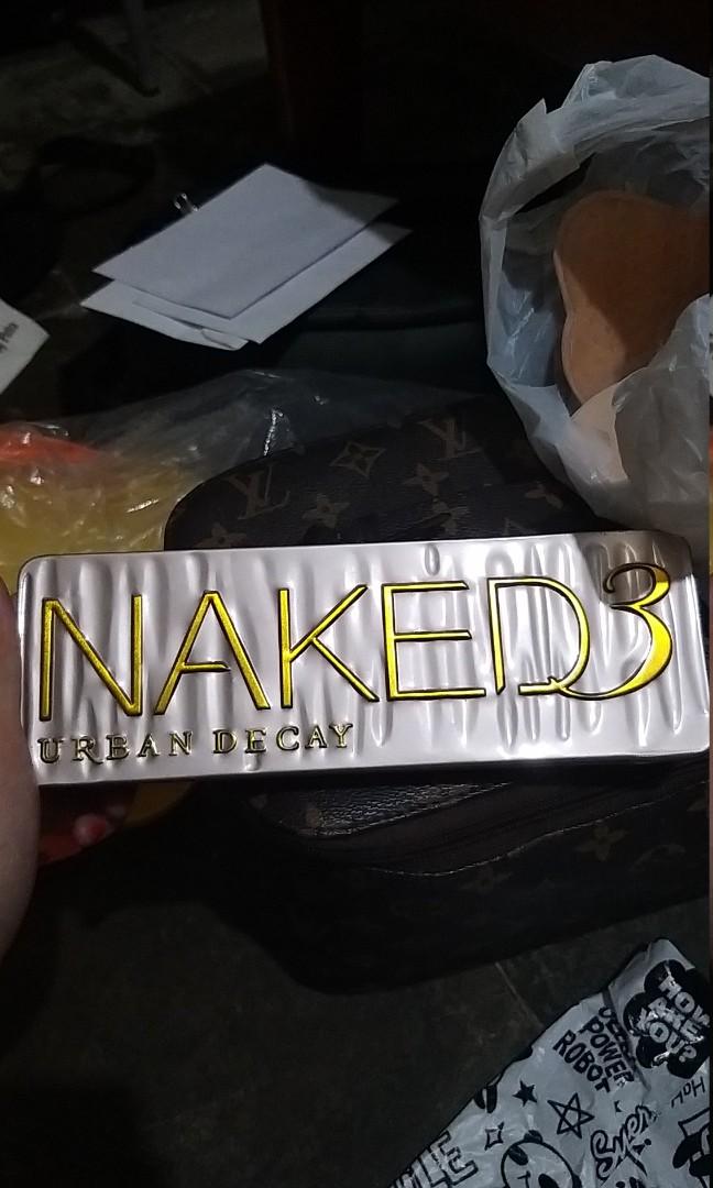 Naked Urban Decay Eyeshadow Palette Kesehatan Kecantikan Rias