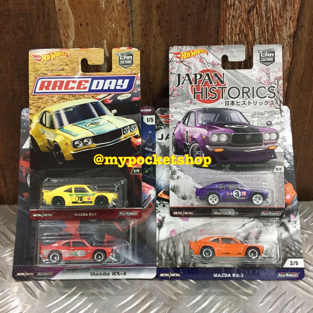 Hot Wheels MAZDA RX 3 Updated Collection Hobbies Toys Toys Games On Carousell