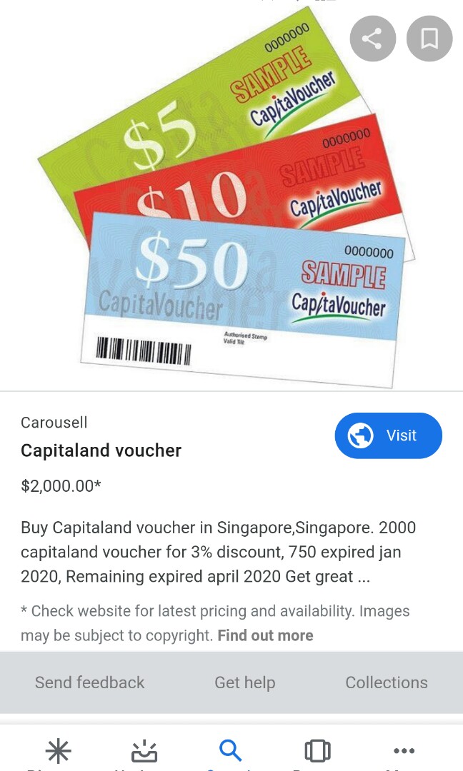 Capitaland Vouchers Everything Else On Carousell