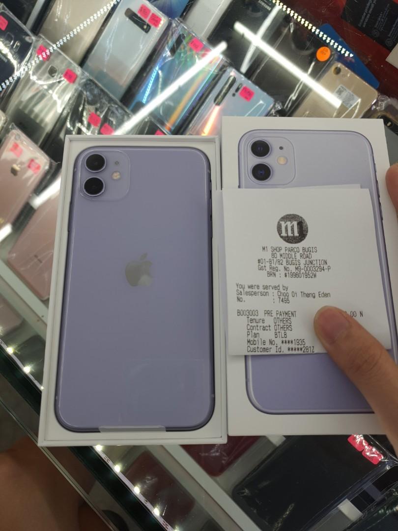 iphone 11 256gb (purple)