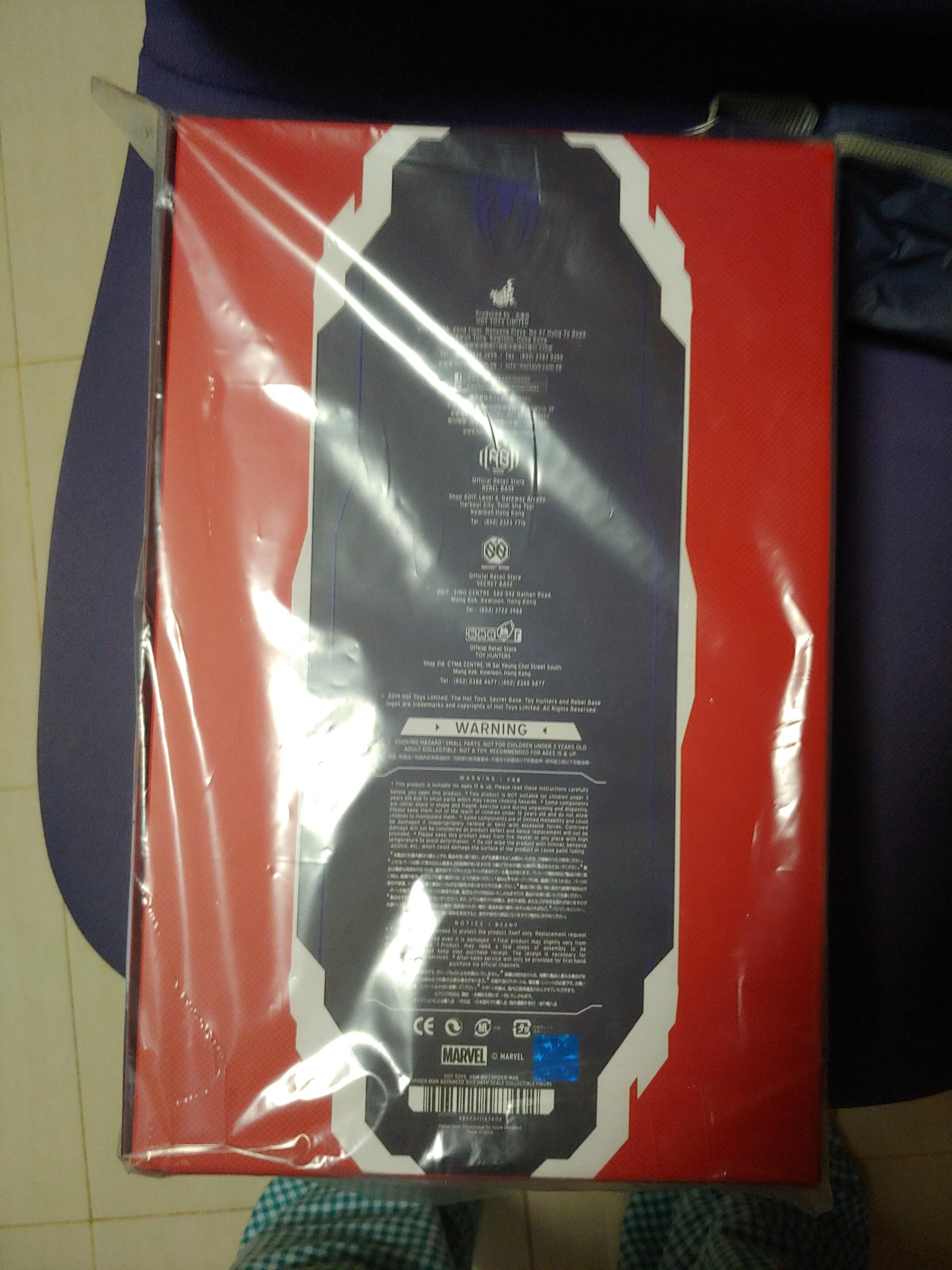 Hot Toys Spider Man Advanced Suit VGM031 Hobbies Toys Toys Games On Carousell