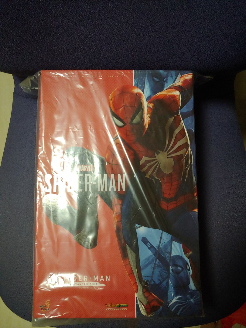 Hot Toys Spider Man Advanced Suit VGM031 Hobbies Toys Toys Games On Carousell