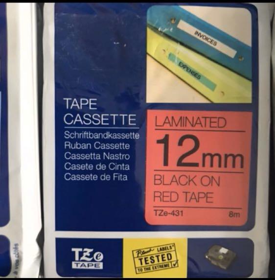 brother tape cassette for labeller printer