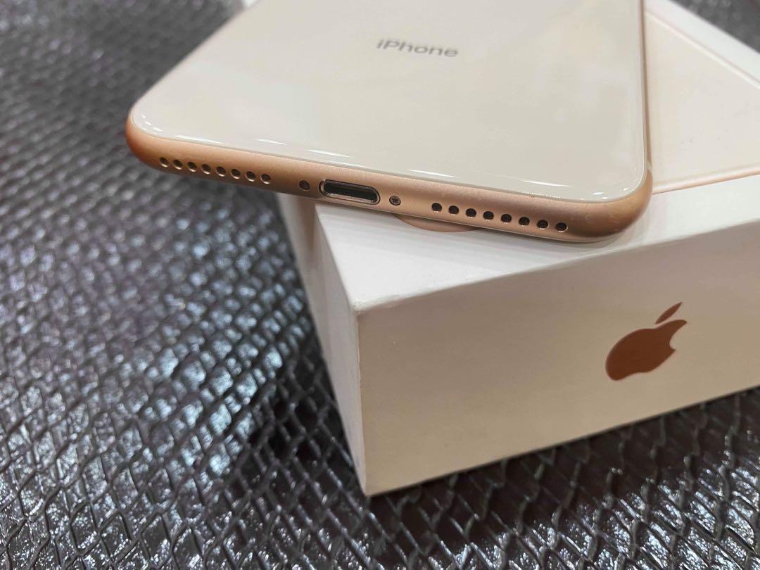 iphone 8 plus 256香槟金 极新