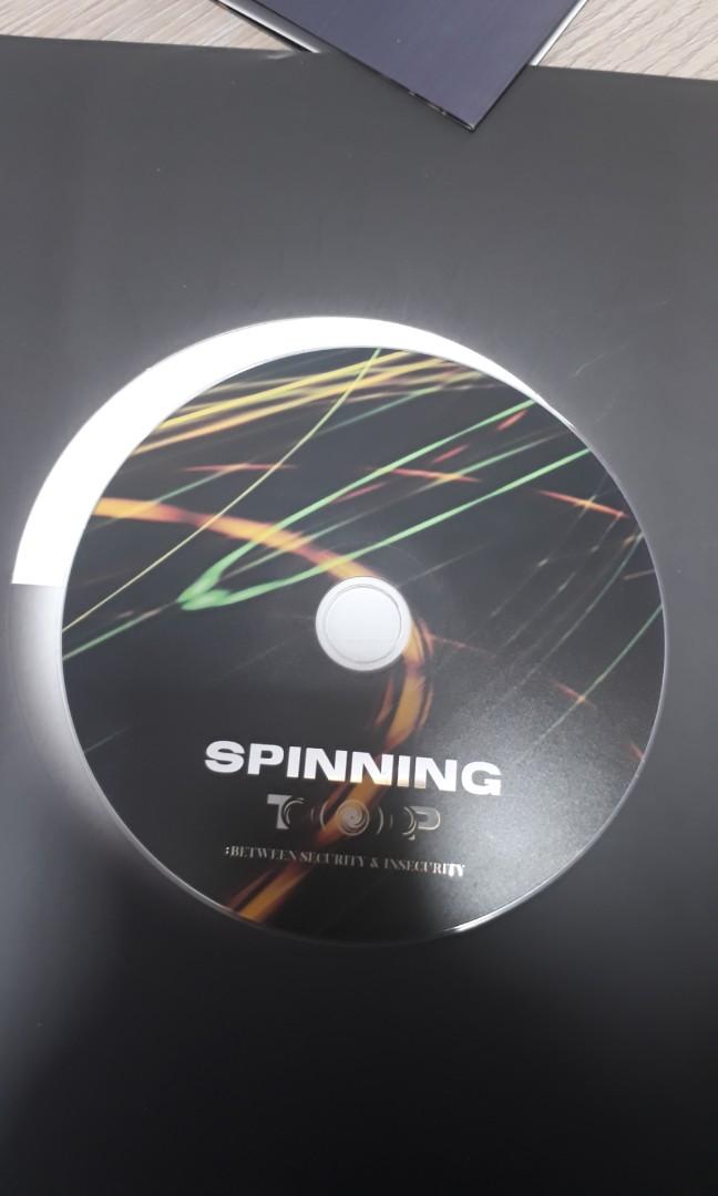 wts got7 spinning top album with po gift