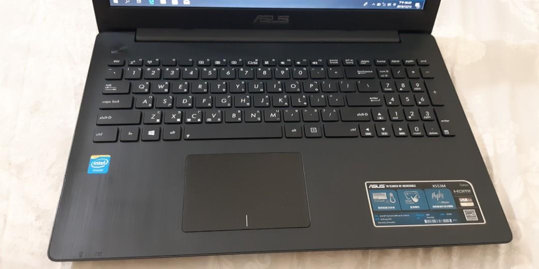 station (捷运丹凤站) 面交 二手 asus 15,6inchi seri/model x553m