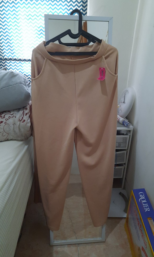 Kulot Nude Fit To XL Fesyen Wanita Pakaian Wanita Bawahan Di Carousell