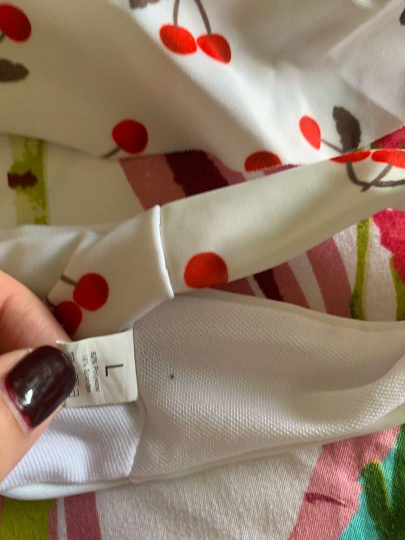 CHERRY Bikini Set Women S Fashion Swimwear Bikinis Swimsuits On Carousell