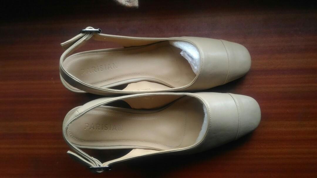 Parisian Nude Block Heels Venus Women S Fashion Footwear Heels On