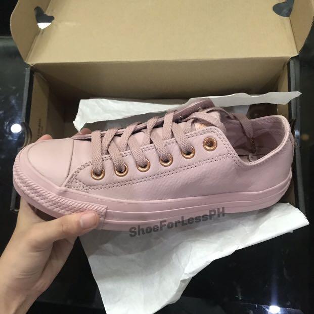 Original Nude Converse Low Cut Sneakers Women S Fashion Footwear Sneakers On Carousell