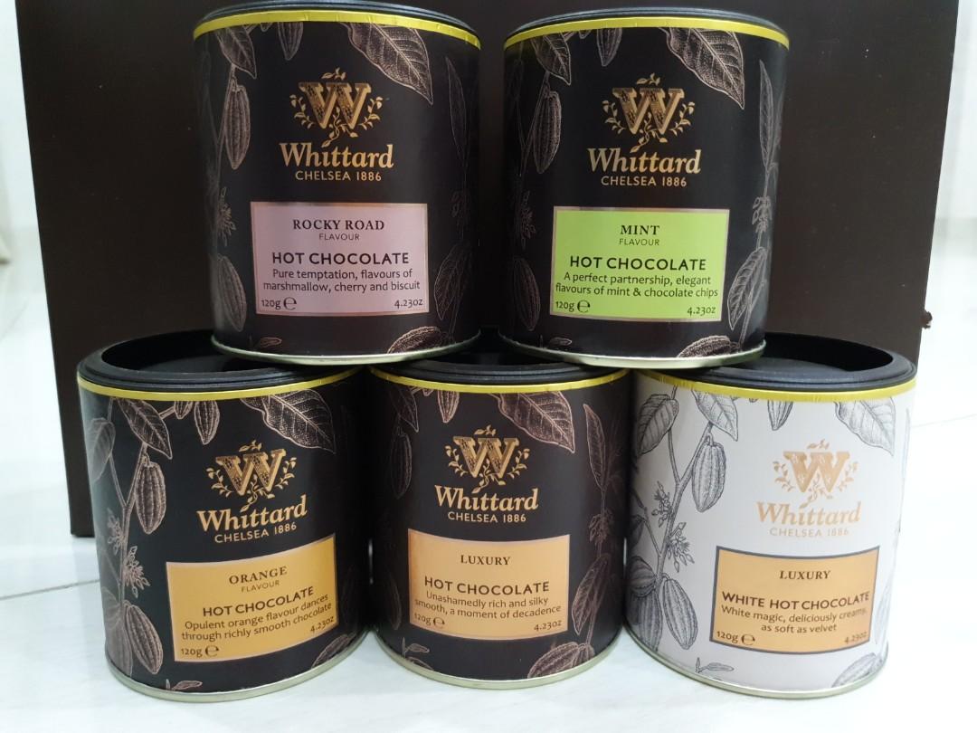 Whittard Luxury Hot Chocolate Selection Food Drinks Packaged Instant Food On Carousell