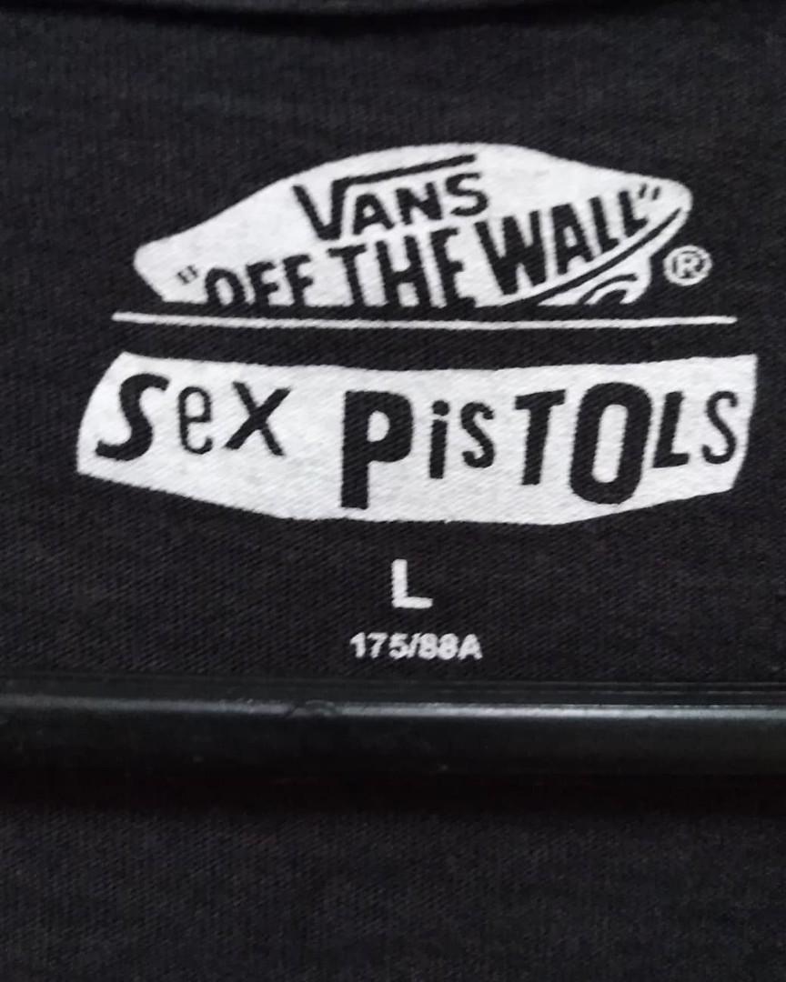 Rare Vans X Sex Pistols T Shirts Men S Fashion Tops Sets Tshirts