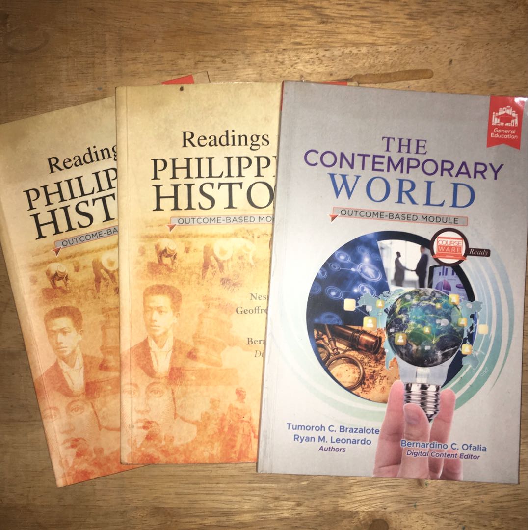 The Contemporary World And Reading In Philippine History Hobbies