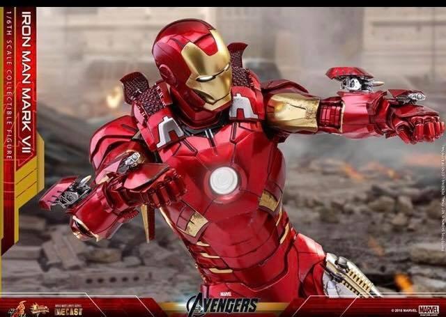 Hot toys HT MMS 合金壓鑄 復仇者聯盟 鋼鐵人 書籍休閒與玩具 玩具公仔桌遊在旋轉拍賣