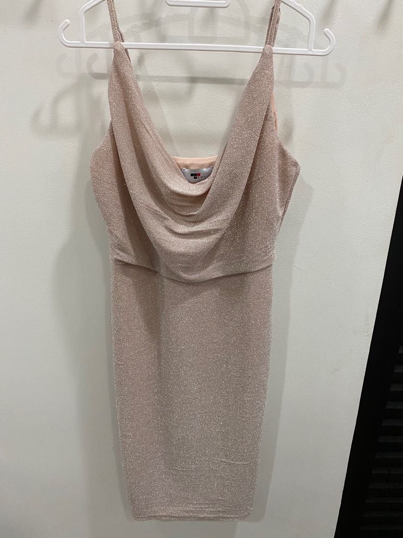 Nude Bodycon Dress Women S Fashion Dresses Sets Dresses On Carousell