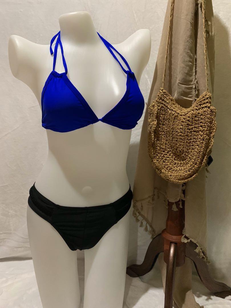 Cobalt Blue Bikini Set Women S Fashion Swimwear Bikinis Swimsuits