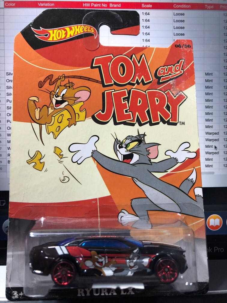 Hot Wheels Ryura Lx Tom And Jerry Hobbies Toys Toys Games On Carousell