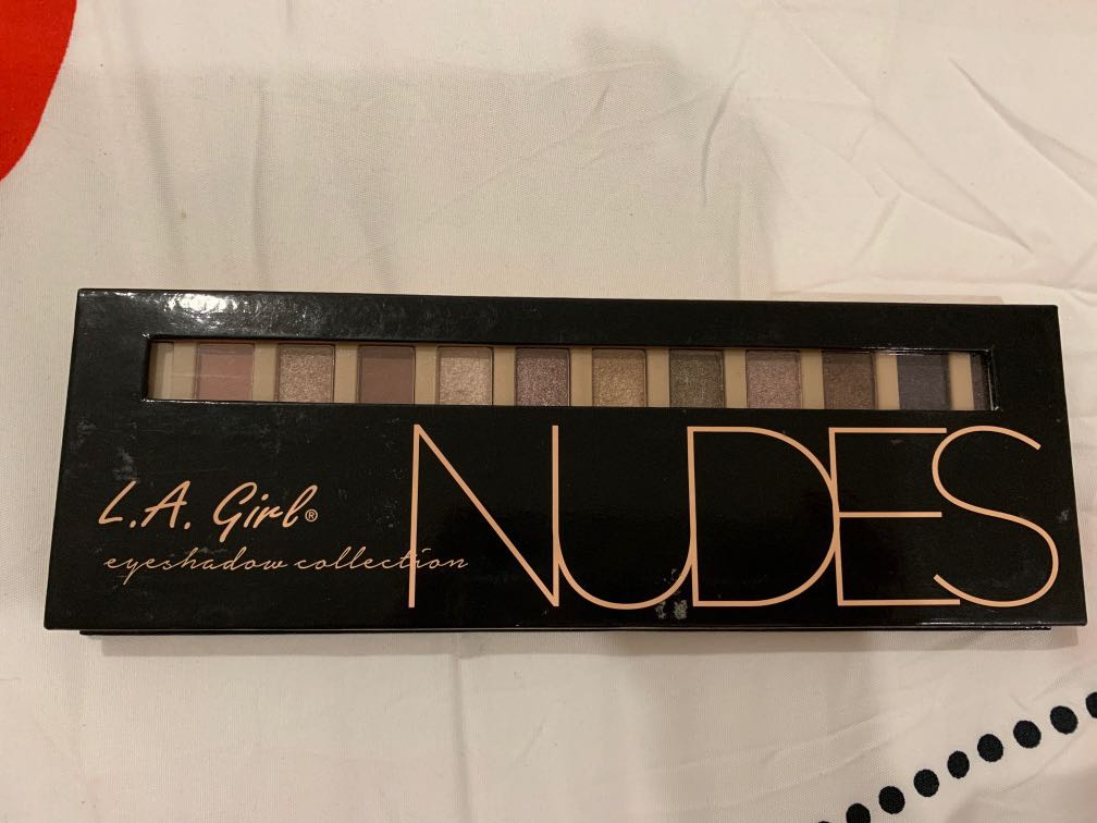 La Girl Nude Eyeshadow Kesehatan Kecantikan Rias Wajah Di Carousell