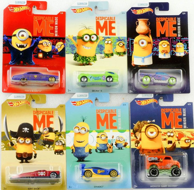 Hot Wheels Despicable Me Minions Set Hobbies Toys Toys Games On Carousell