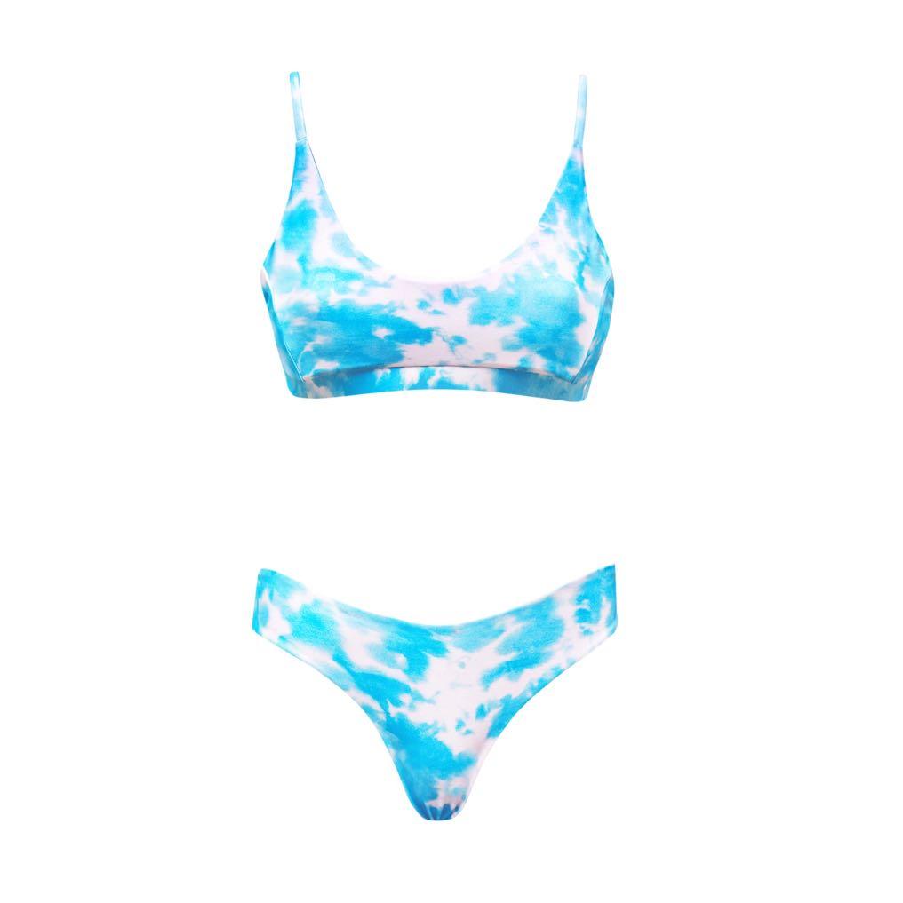 Haikini Cloud Bikini Set Reversible Women S Fashion Swimwear