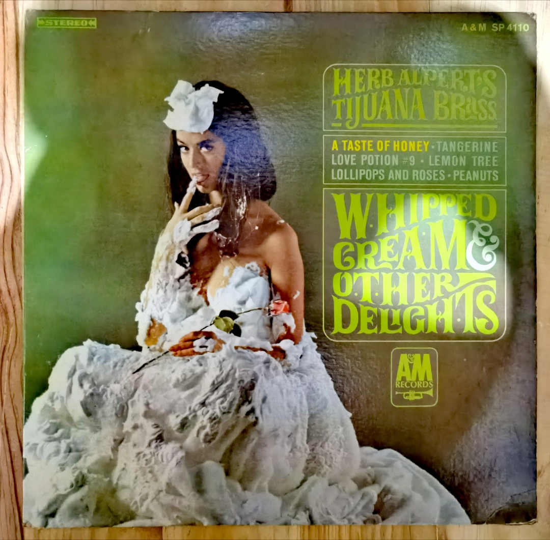 Herb Alpert Whipped Cream Other Delights Plaka Vinyl Lp Records