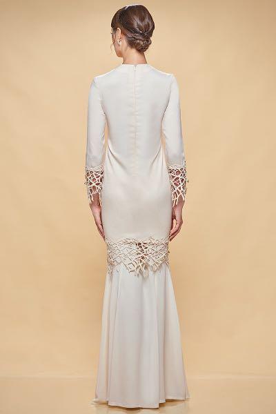 Jannahnoe Marlene Kurung Nude Women S Fashion Clothes Others On