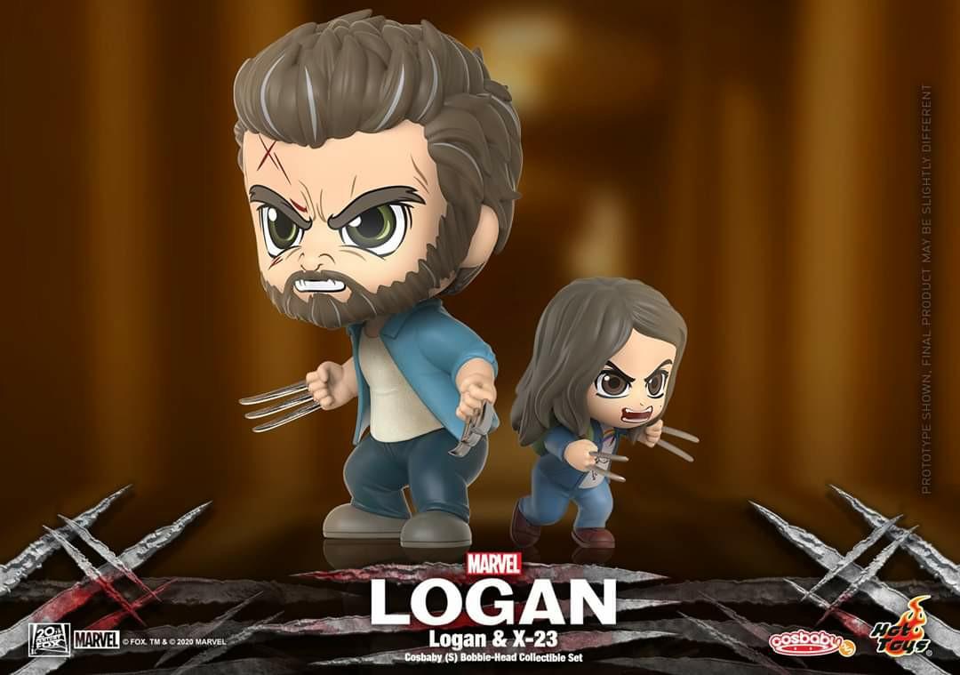 Hot Toys Marvel S X Men Wolverine Logan X Cosbaby Collectible Set MISB Hobbies Toys