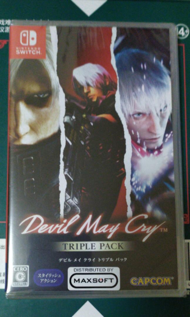 Devil May Cry Triple Pack Jp Nintendo Switch Video Gaming Video