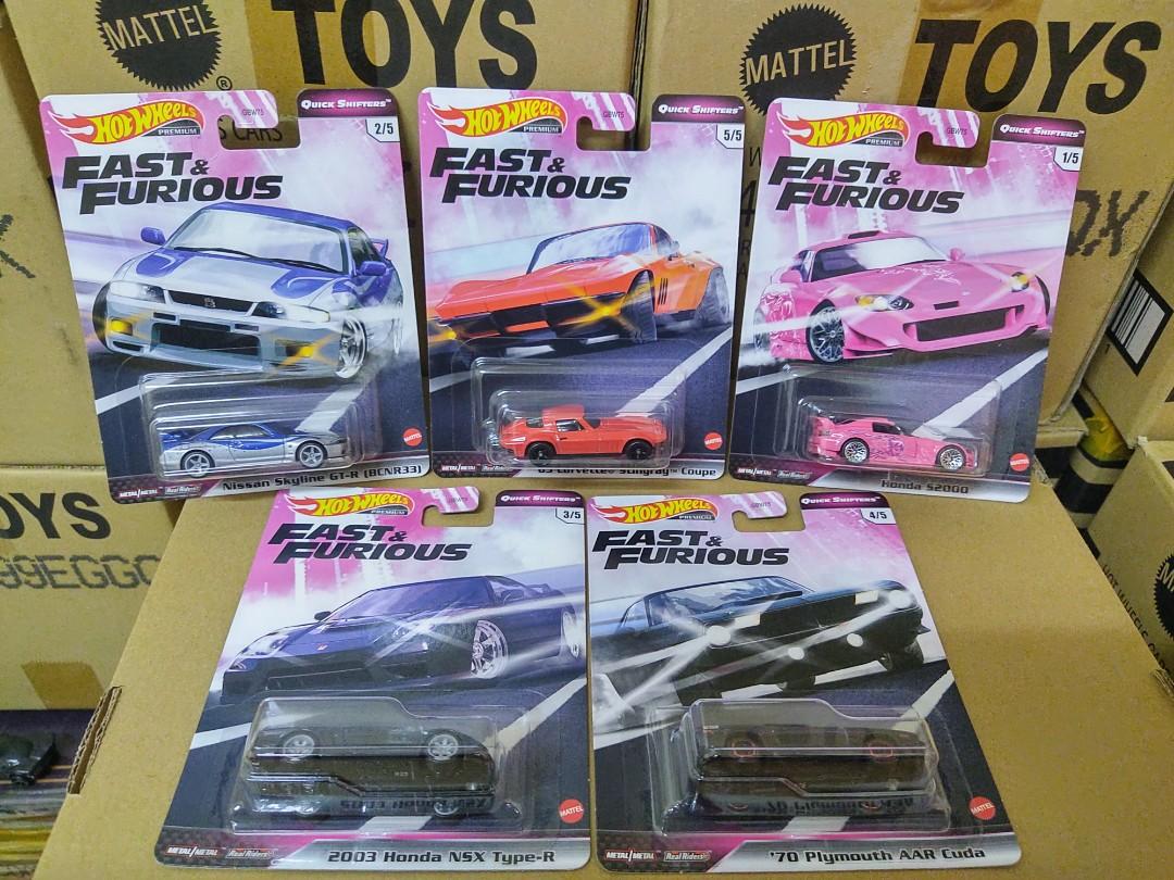 Hot Wheels Fast And Furious Fnf Wave Hobbies Toys Toys Games On Carousell