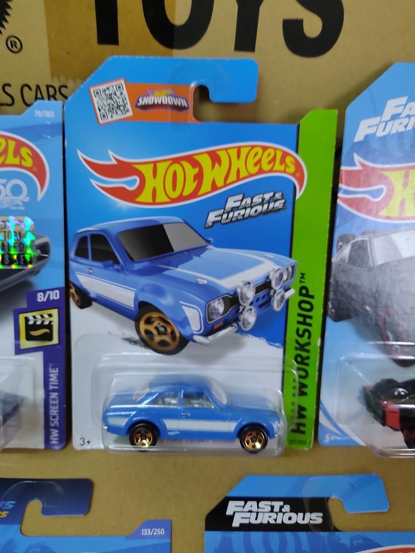 Hot Wheels Fast Furious Mainline Card Hobbies Toys Toys Games On Carousell
