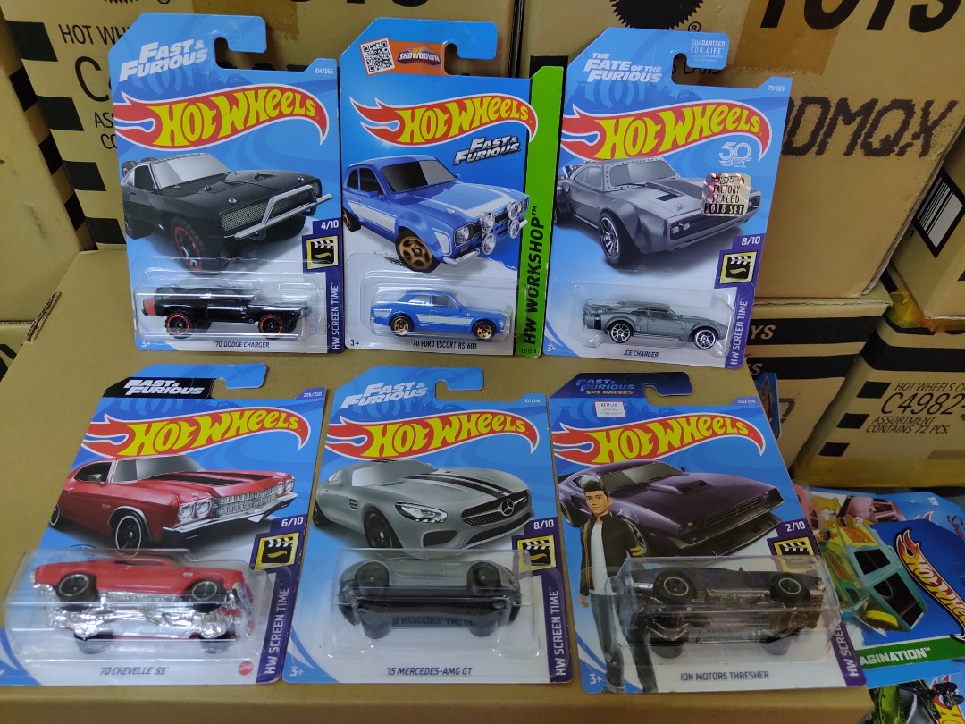 Hot Wheels Fast Furious Mainline Card Hobbies Toys Toys Games On Carousell