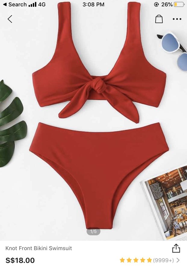 Bn Shein Bikini Set Women S Fashion Swimwear Bikinis Swimsuits