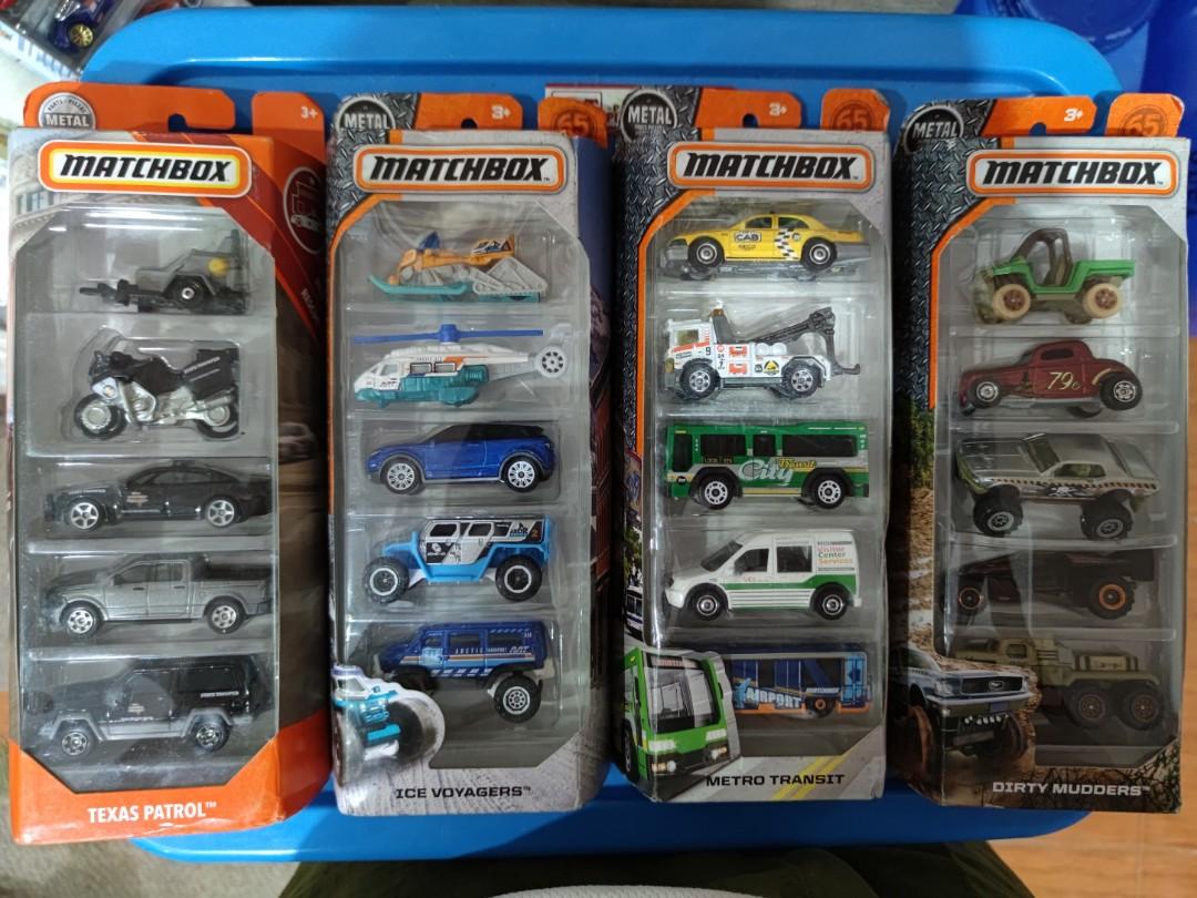 Hot Wheels Matchbox 5 Car Pack And Super Rigs Hobbies Toys Toys Games On Carousell