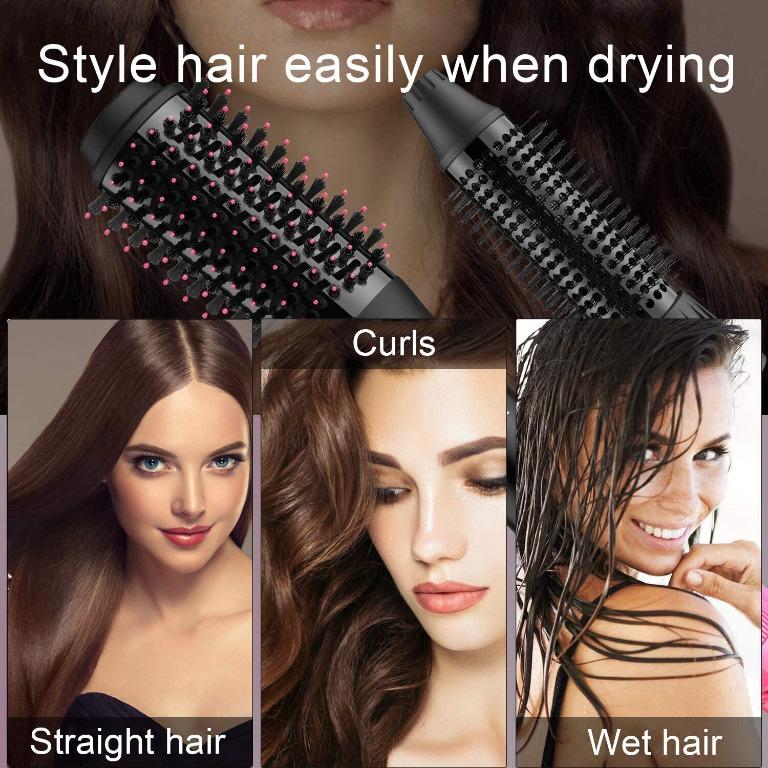 MID LOW Aibesser Hair Dryer Brush Dual Replacement Head Upgrade 2 In 1 Hot Air Styler And