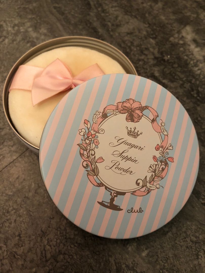 Japan Imported Club Cosme After Bath Nude Skin Powder Beauty Personal Care Face Makeup On