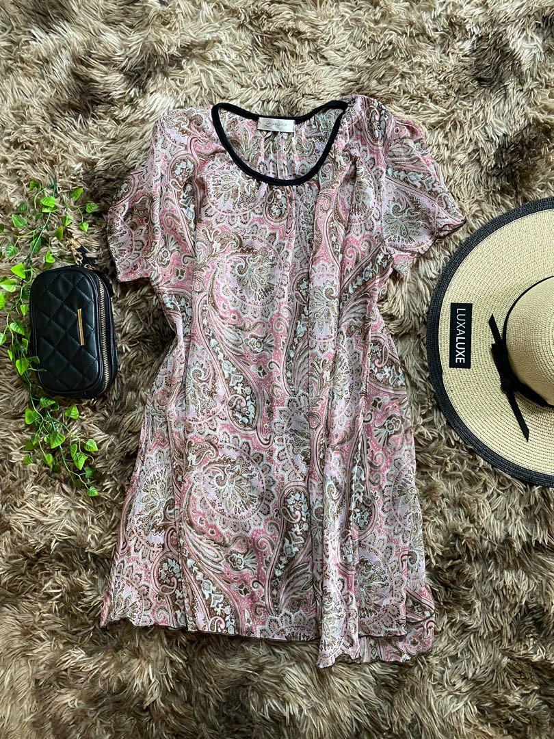Baju Tidur Dress Lingerie Pantai Beach Sheer Bikini Outer Fesyen