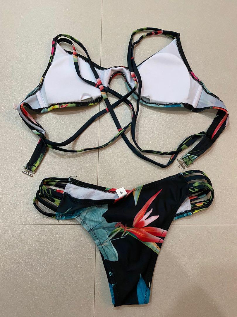 BLACKBOUGH SWIMWEAR Floral Bikini Women S Fashion Swimwear Bikinis Swimsuits On Carousell