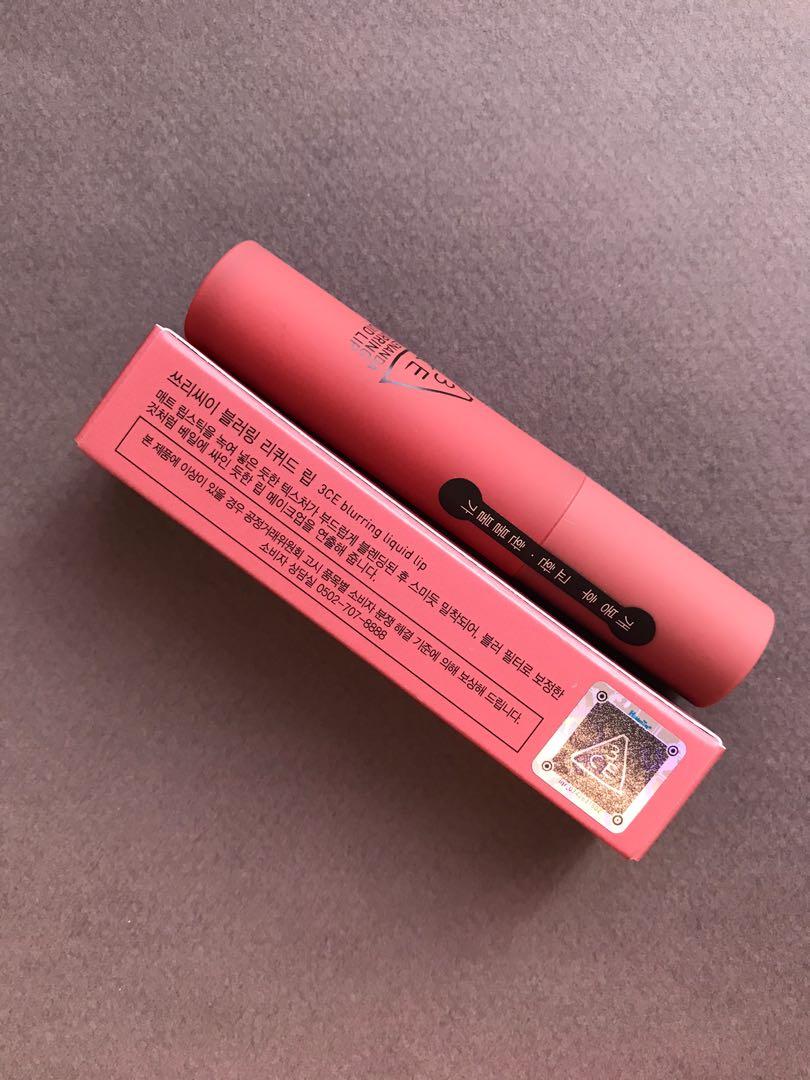 3CE Blurring Liquid Lip Nude Scene Health Beauty Makeup On Carousell