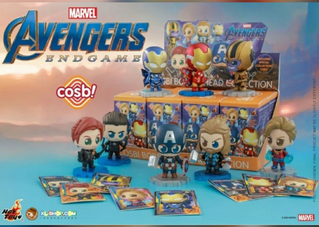 Hot Toys Marvel Cosb Cosbaby Cosb Figure Iron man 興趣及遊戲 玩具 遊戲類