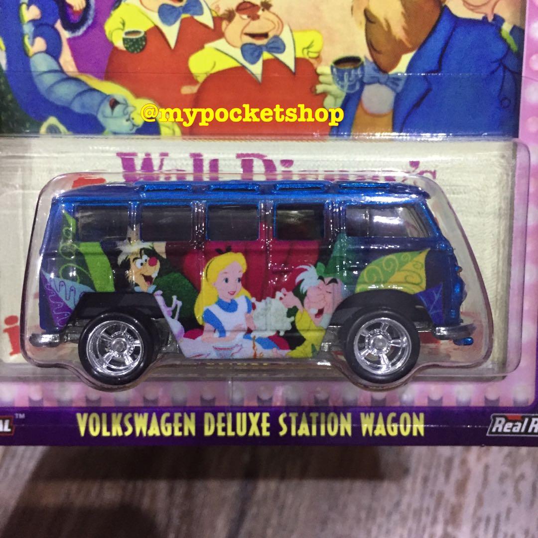 Hot Wheels Volkswagen Deluxe Station Wagon Alice In Wonderland Hotwheels Pop Culture