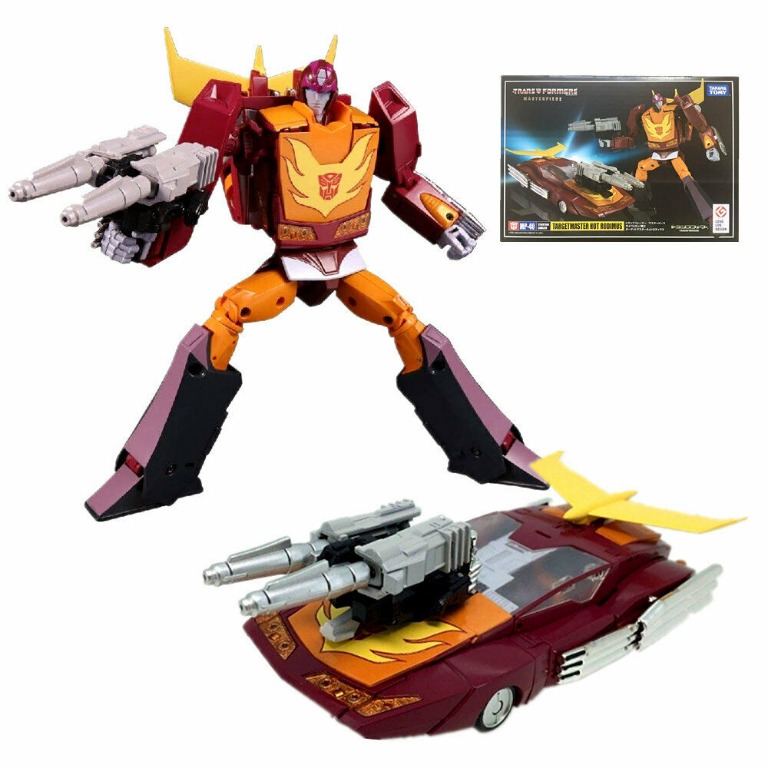 Transformers Takara Masterpiece MP Hot Rod Rodimus Prime Robot Sports Racing Super Car Figure