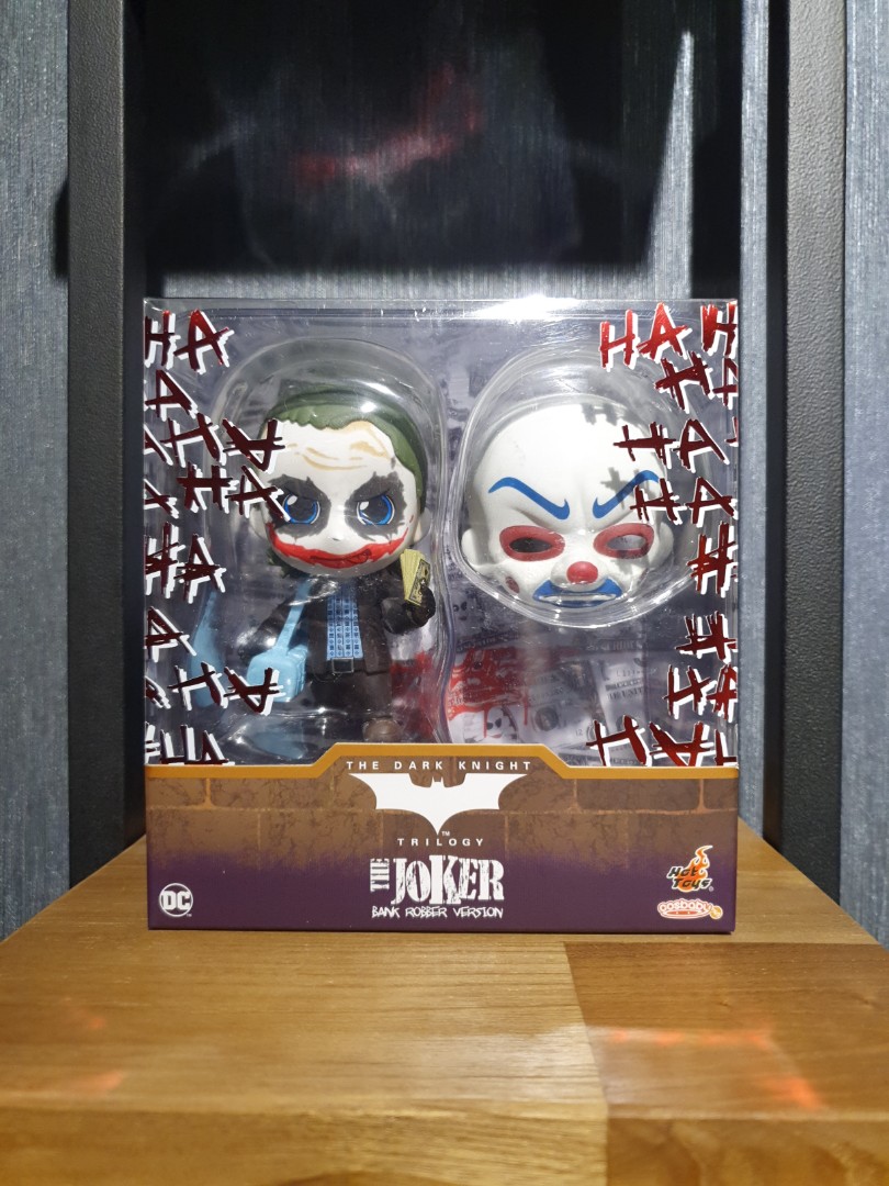 Hot Toys Batman The Dark Knight Trilogy The Joker Bank Robber Version Cosbaby Misb Hobbies