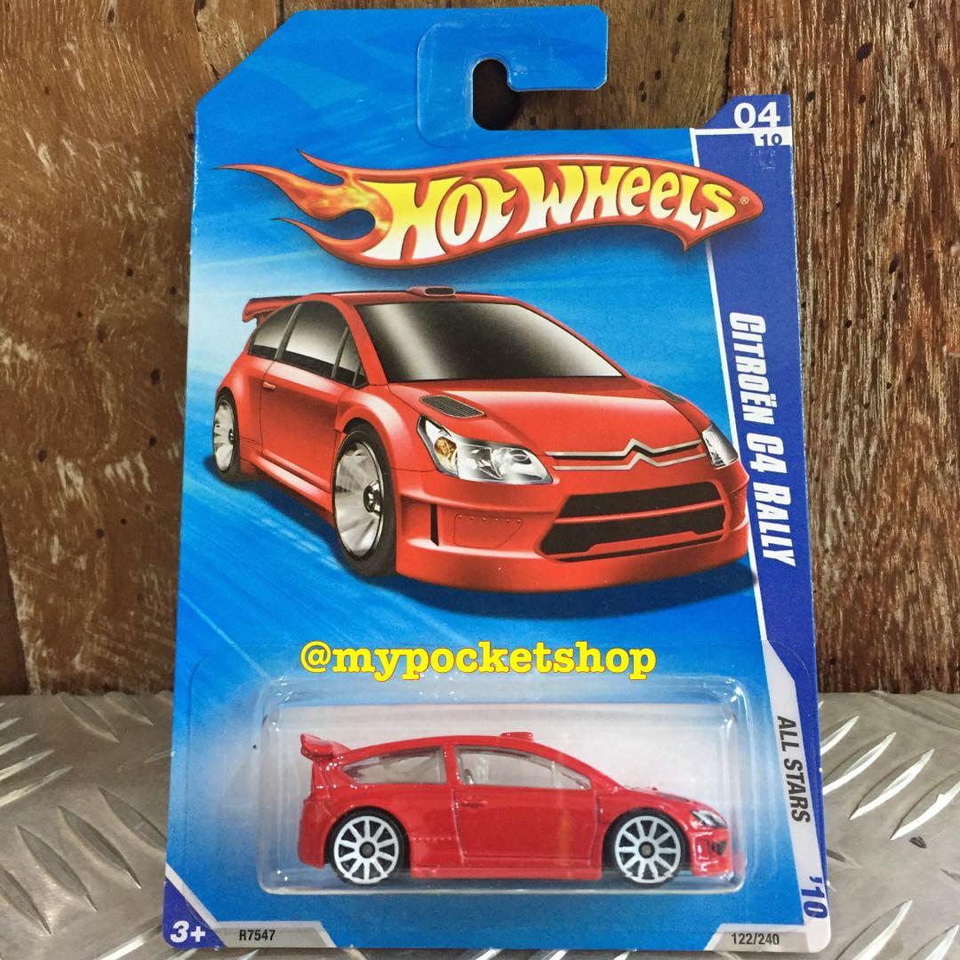 RESERVED Hot Wheels CITROEN C4 RALLY Hotwheels 2010 All Stars Hobbies Toys Toys Games