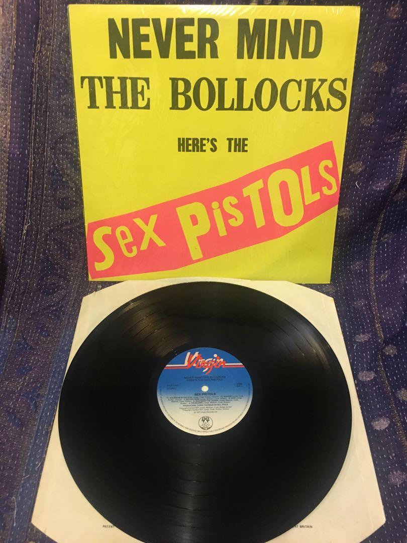 Sex Pistols Never Mind The Bollocks Heres The Sex Pistols UK Press Vinyl 黑膠唱片 LP 興趣及遊戲